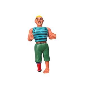 Vintage Sungold Remco KO Bootleg Knockoff Peg Leg The Pirates Action Figure